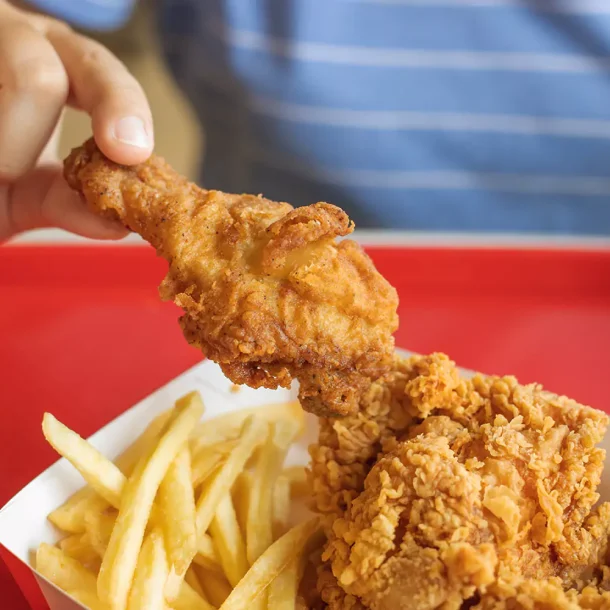 Combos de comida rápida para tarjetas de regalo en KFC